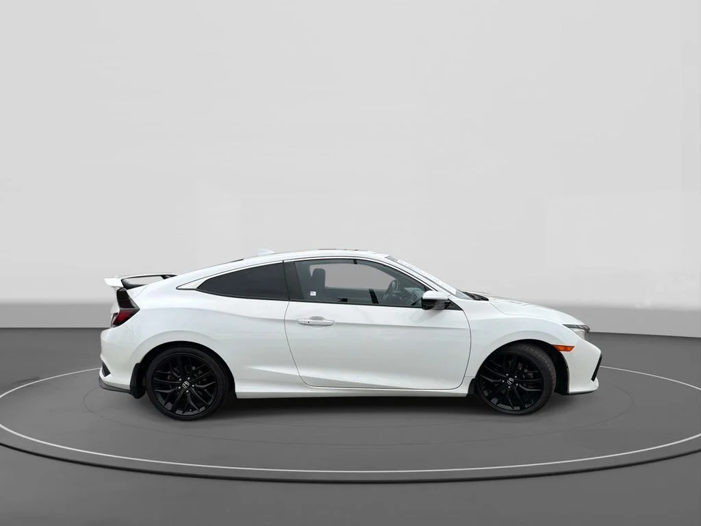 Used 2020 Platinum White Pearl Honda Si image 4