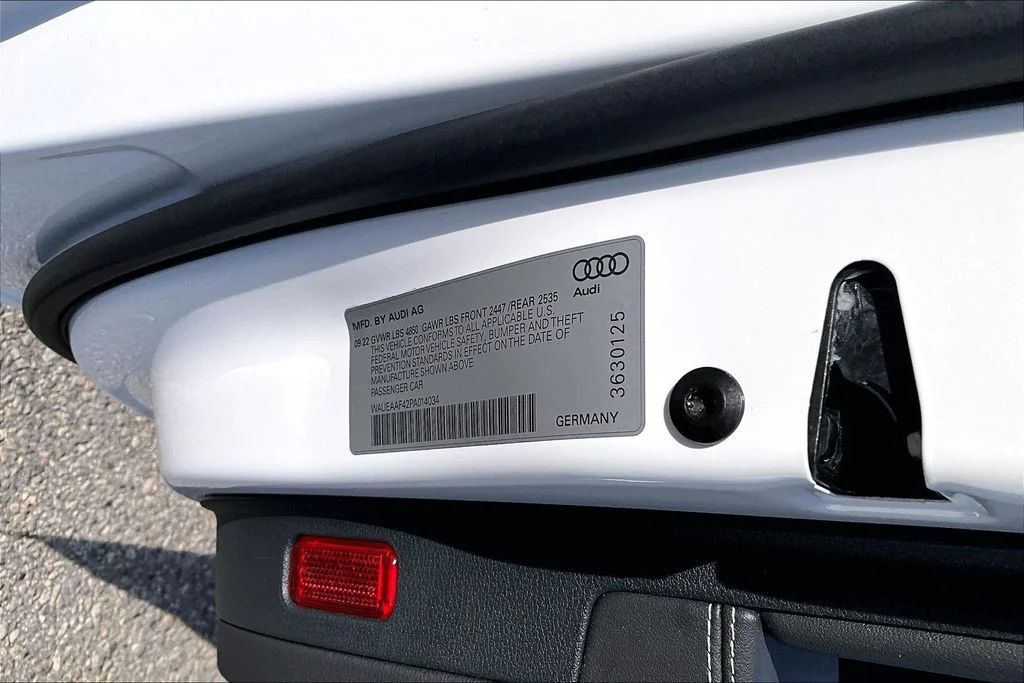 Used 2023 White Audi 45 S line Premium Plus image 19