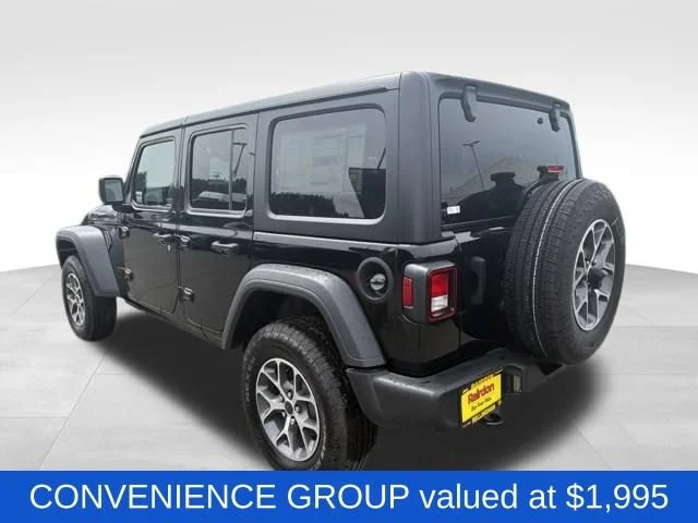 New 2025 Black Clear-Coat Exterior Paint Jeep Sport S image 5