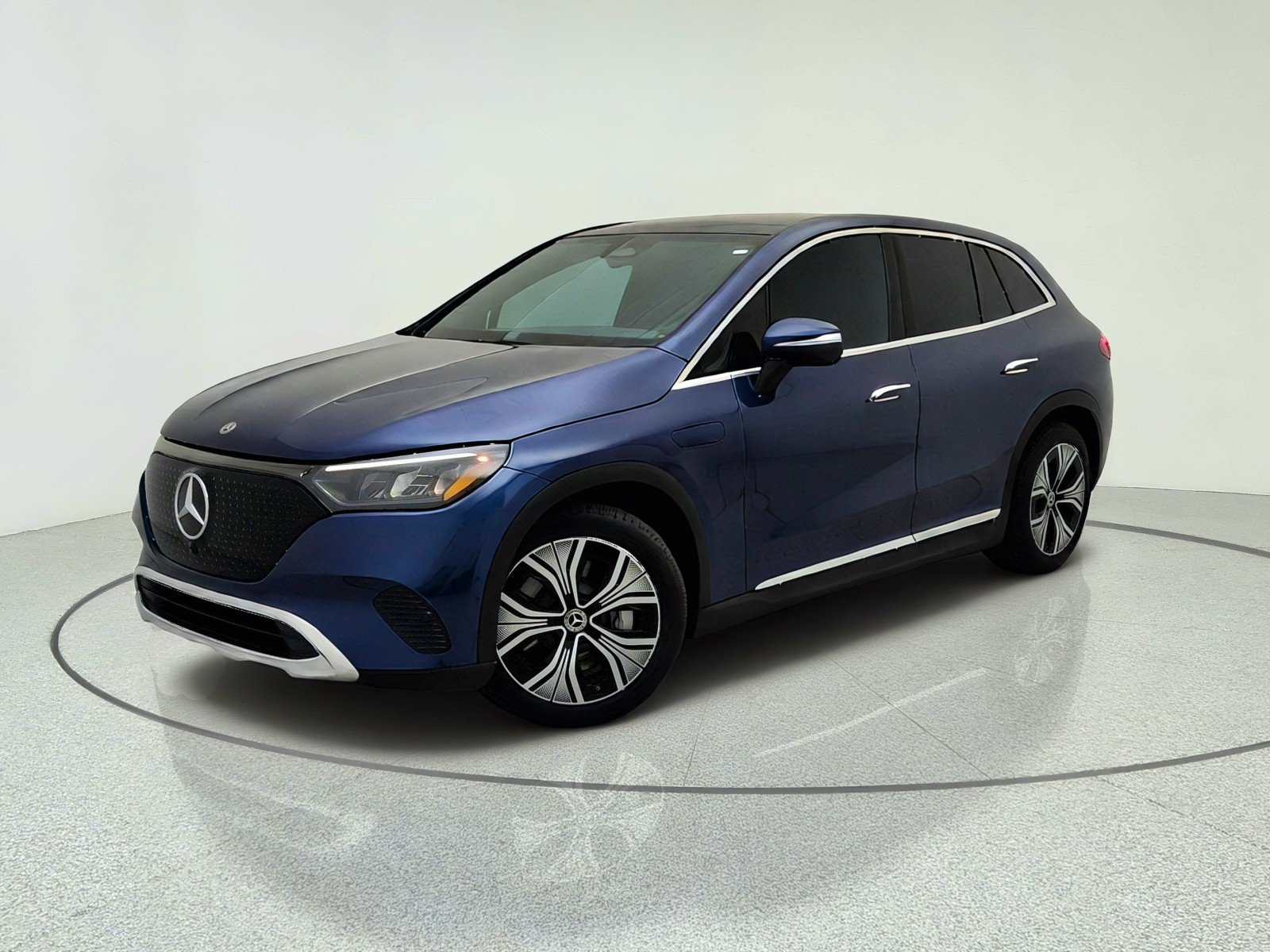 Certified Used 2023 Twilight Blue Metallic Mercedes-Benz EQE 350 image 1