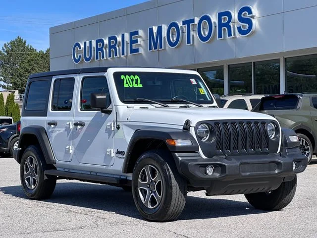 2022 Jeep Wrangler Unlimited Sport S