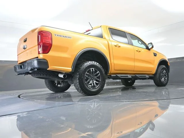 Used 2021 Orange Ford Lariat image 41