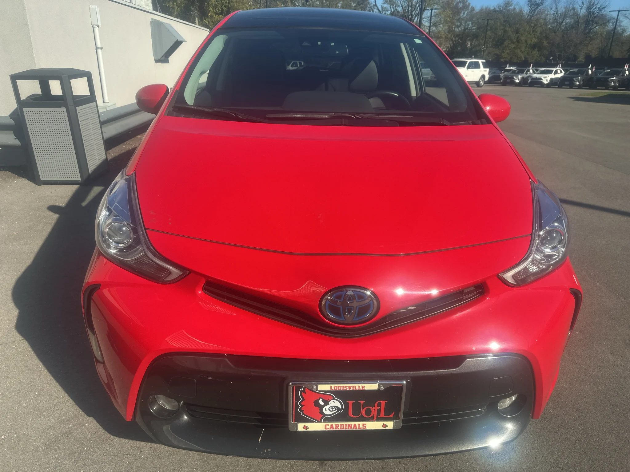 Used 2015 Absolutely Red Toyota Five image 2