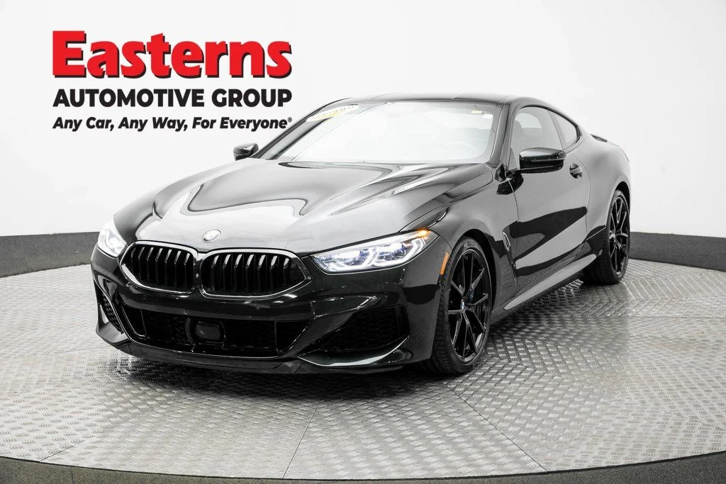 Used 2021 Black BMW M850i xDrive image 1