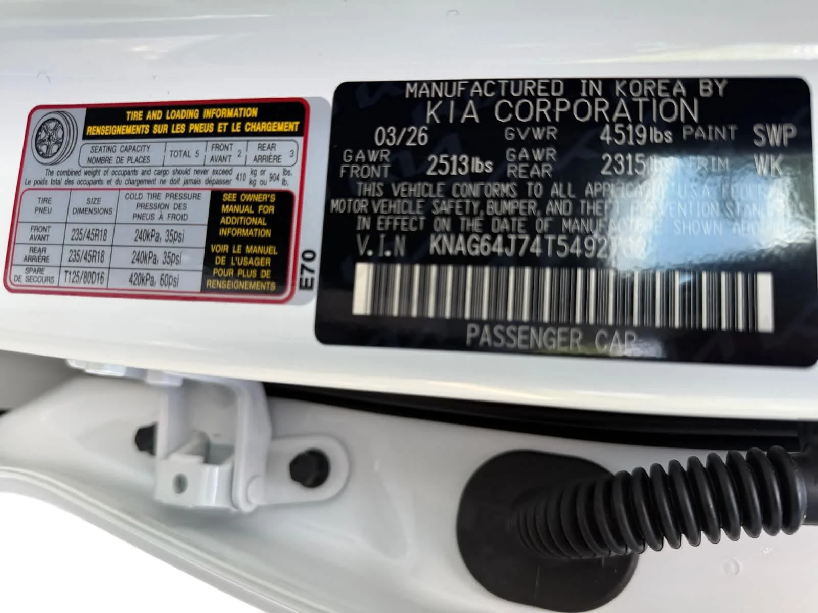 New 2026 Snow White Pearl Kia GT-Line image 25