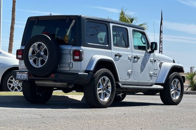 Used 2022 Silver Jeep Unlimited Sahara image 3