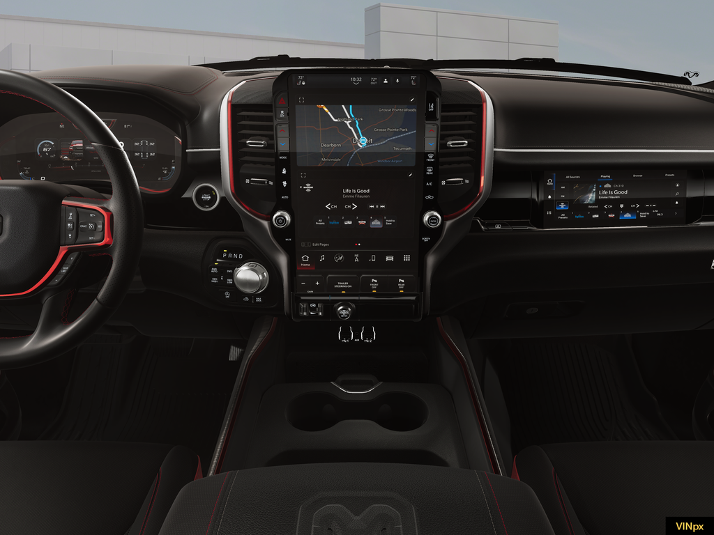 New 2026 Bright White Clear-Coat Exterior Paint RAM Rebel image 15