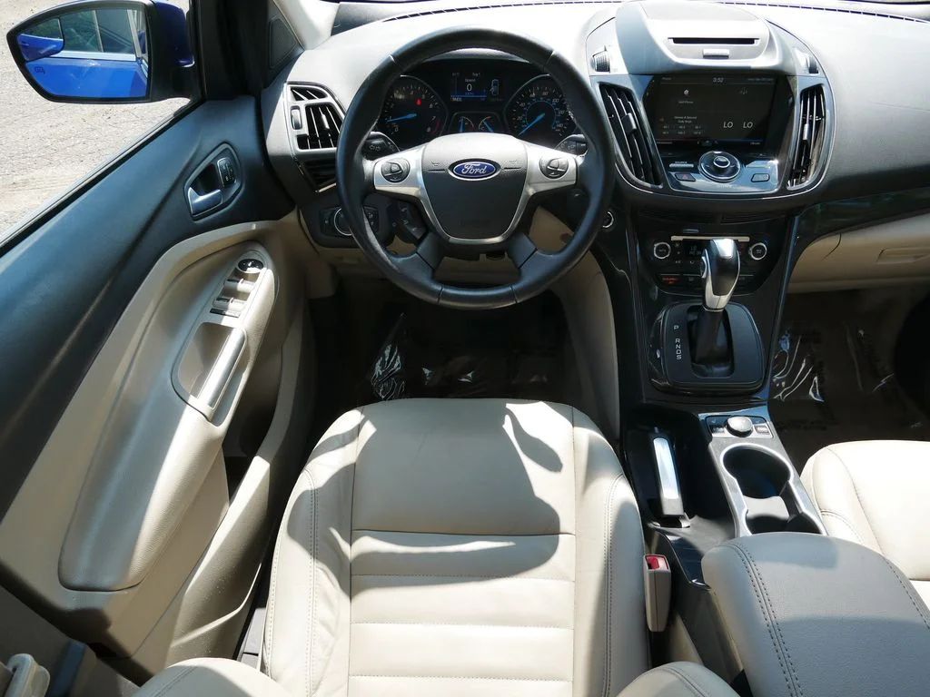 Used 2015 Blue Ford Titanium image 12