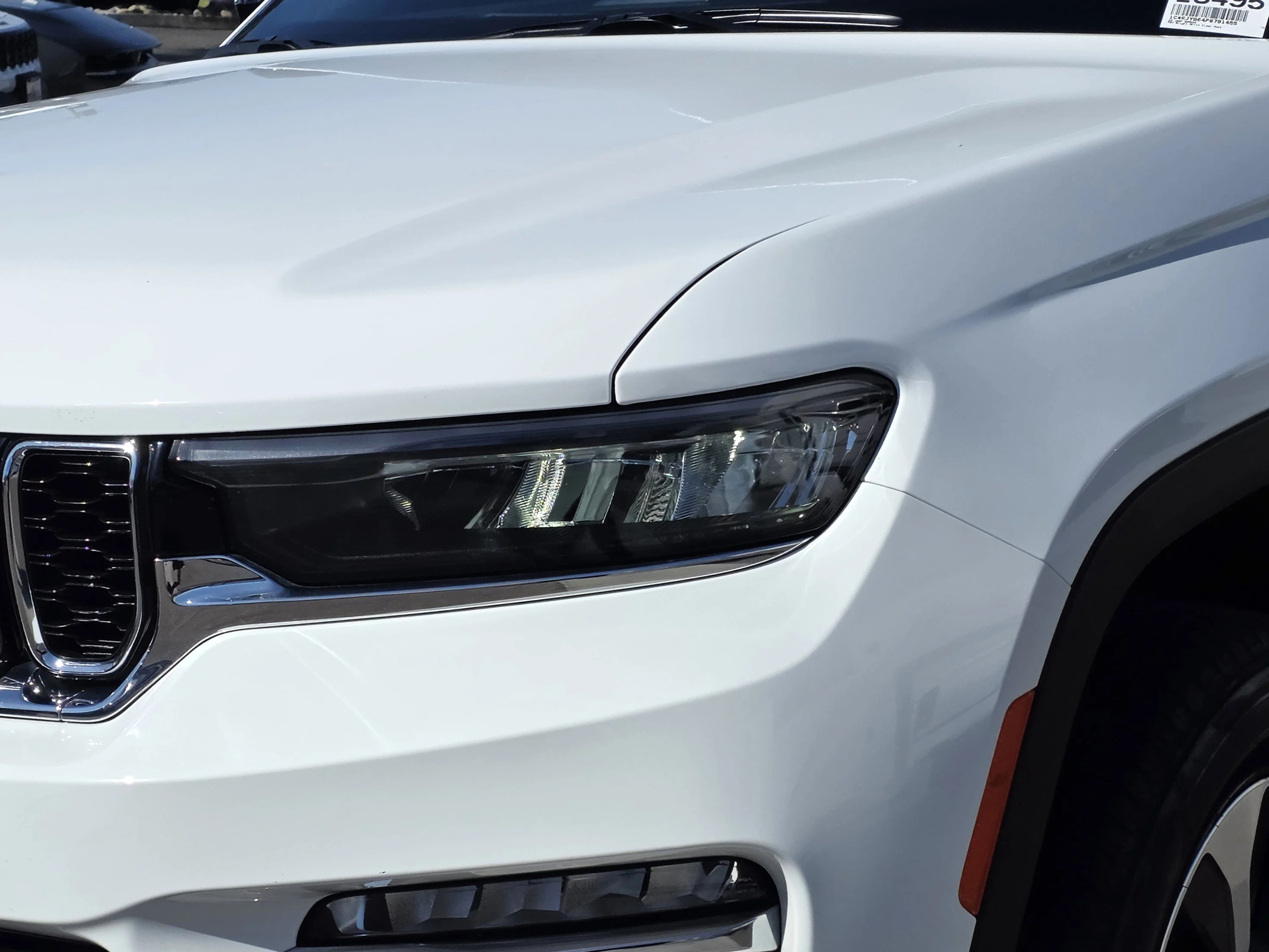 Used 2023 Bright White Clearcoat Jeep 4xe image 8