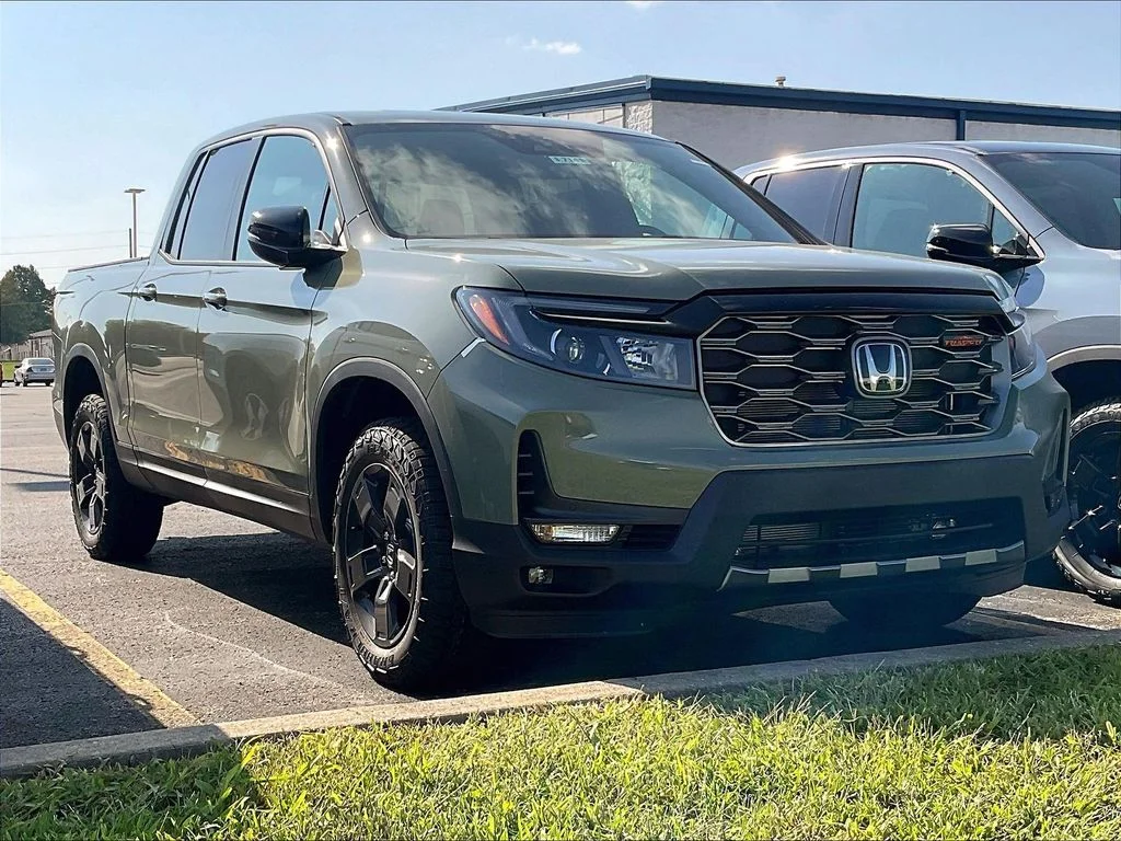 New 2026 Ash Green Metallic Honda TrailSport image 1