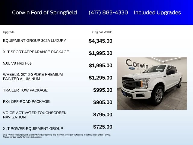 Certified Used 2019 Oxford White Ford XLT image 6