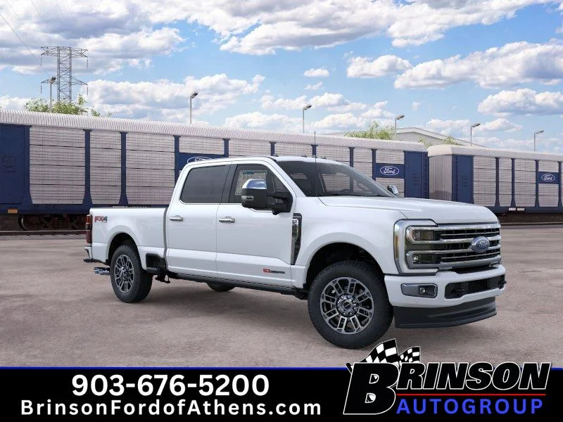 New 2026 Star White Metallic Tri-Coat Ford F-250® Platinum® image 7