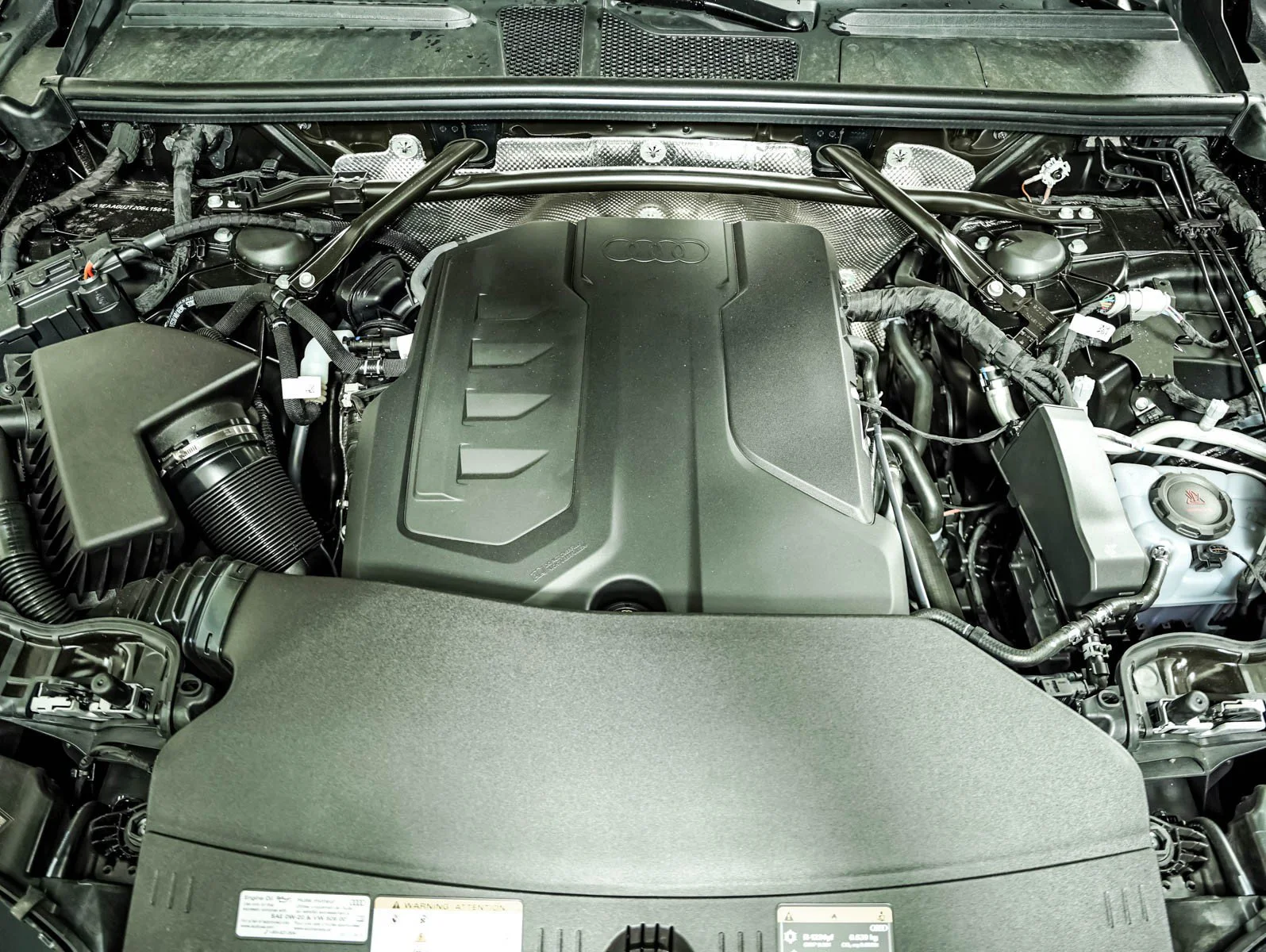 New 2026 Mythos Black Metallic Audi Premium Plus image 3