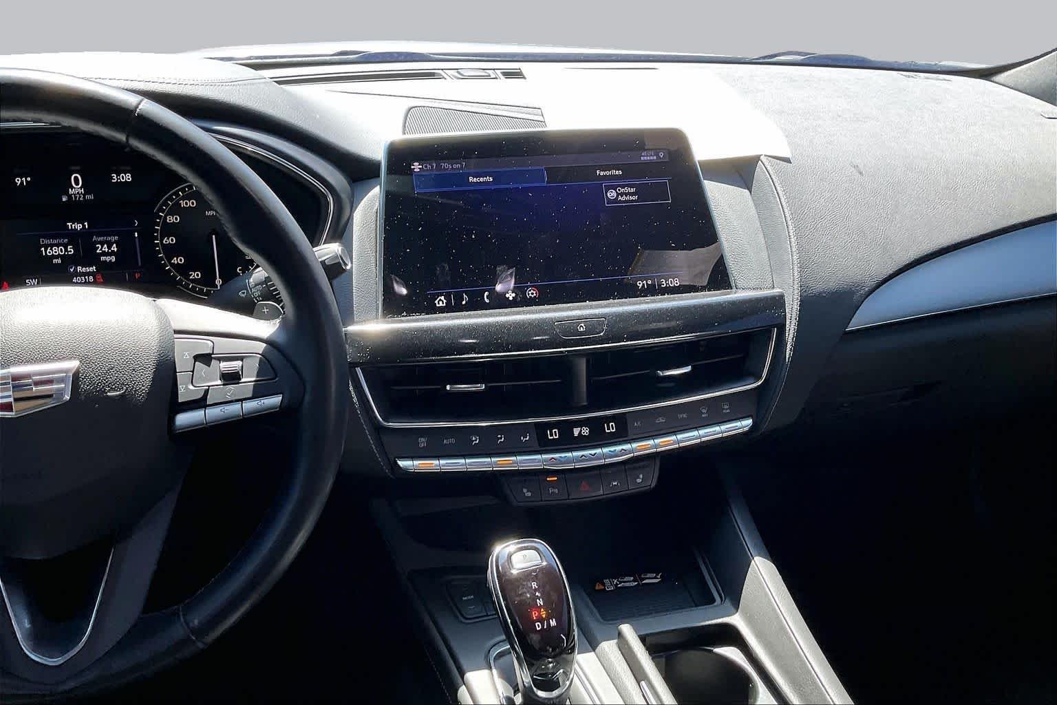 Used 2023 CRYSTAL WHITE TRICOAT Cadillac Luxury image 13