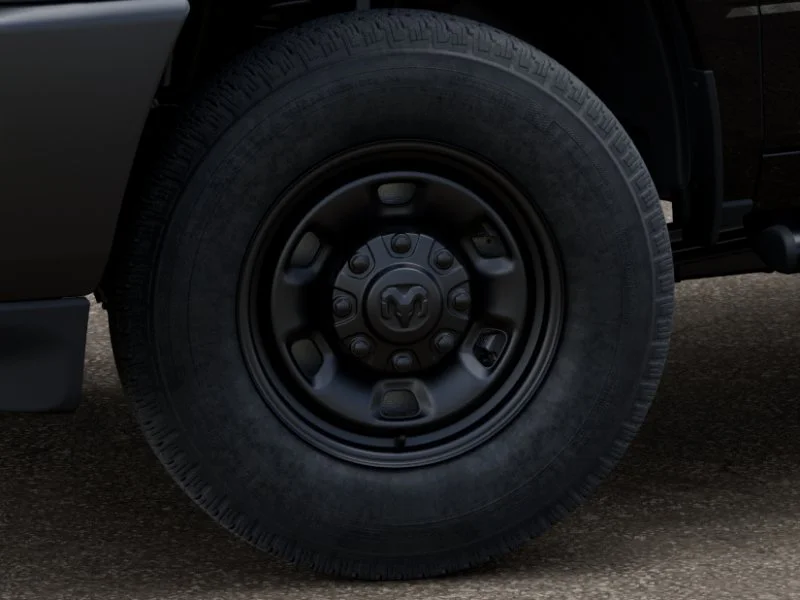 New 2026 Diamond Black Crystal Pearl-Coat Exterior Paint RAM Tradesman image 71