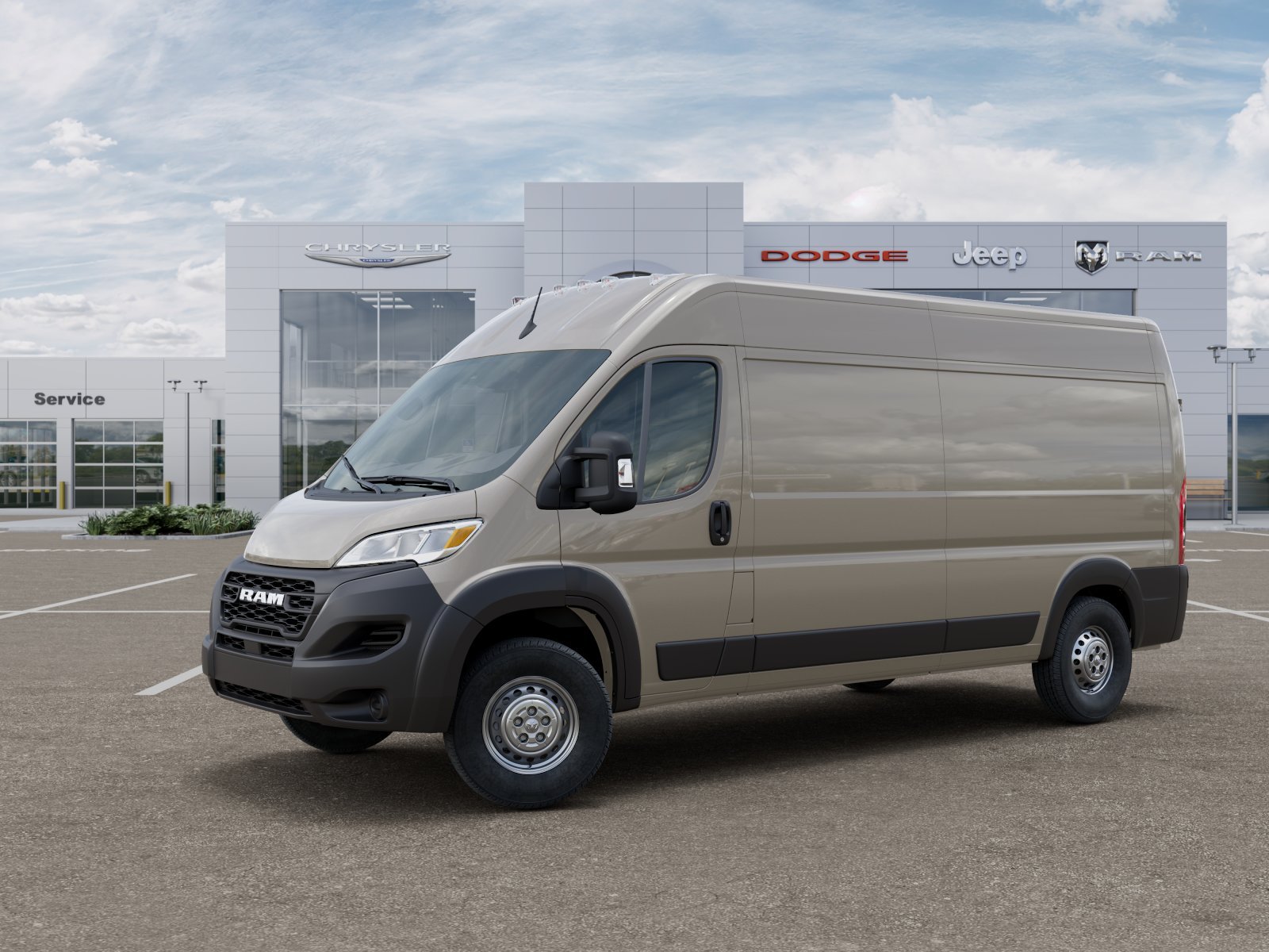 New 2026 Sandstone Pearl-Coat Exterior Paint RAM High Roof image 8