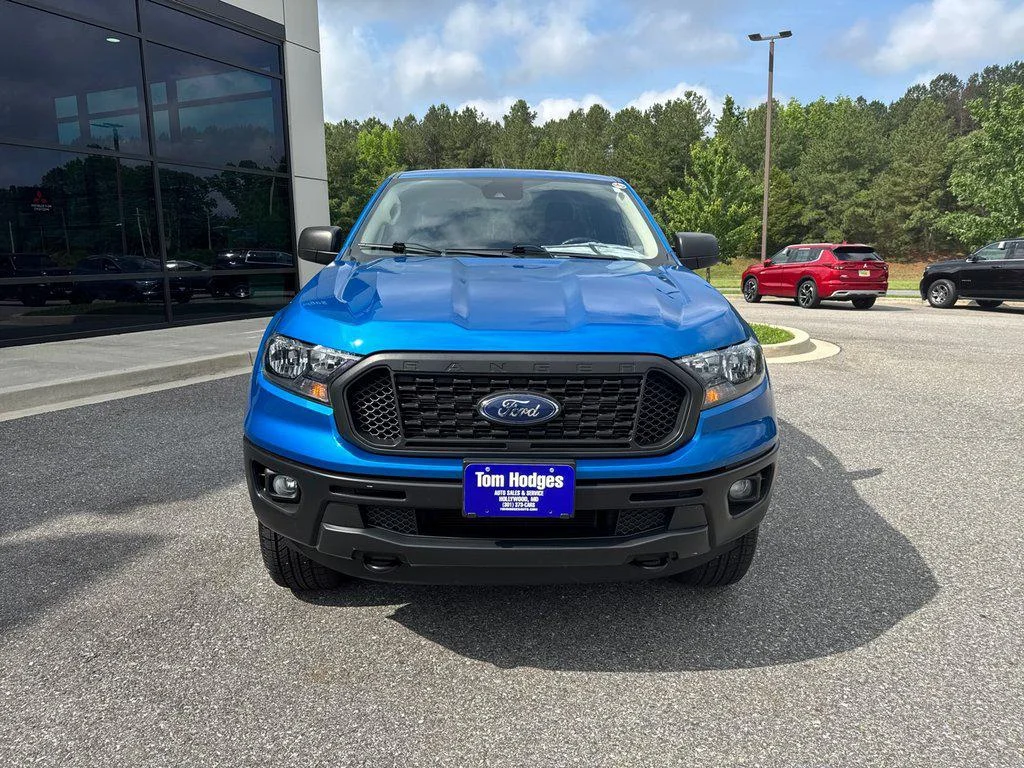 Used 2021 Velocity Blue Metallic Ford XL 4WD SuperCab 6 Box image 2