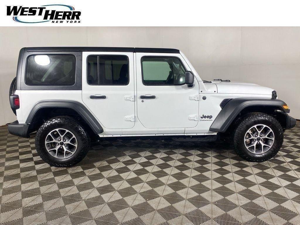Used 2026 Bright White Clearcoat Jeep Sport S image 21