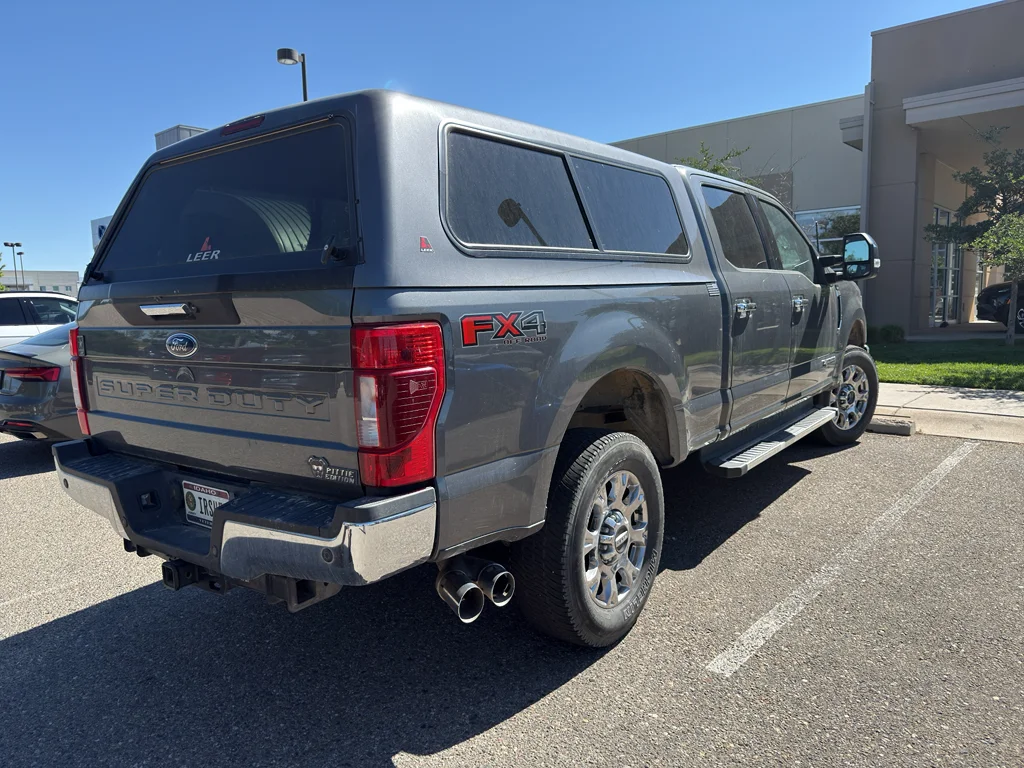 Used 2022 Carbonized Gray Metallic Ford LARIAT image 5