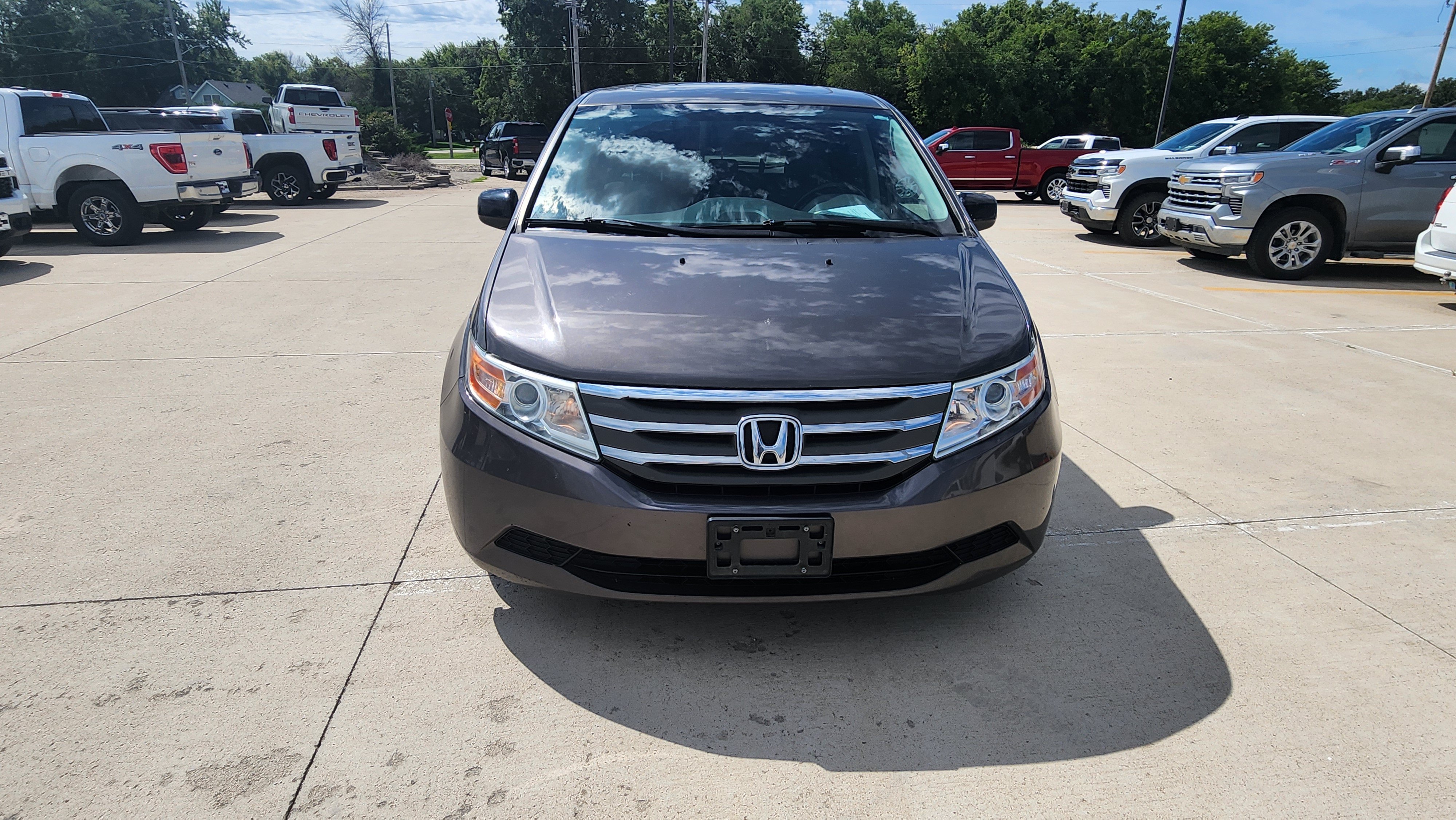 Used 2013 Honda Odyssey EX-L with VIN 5FNRL5H69DB064758 for sale in Lake City, IA