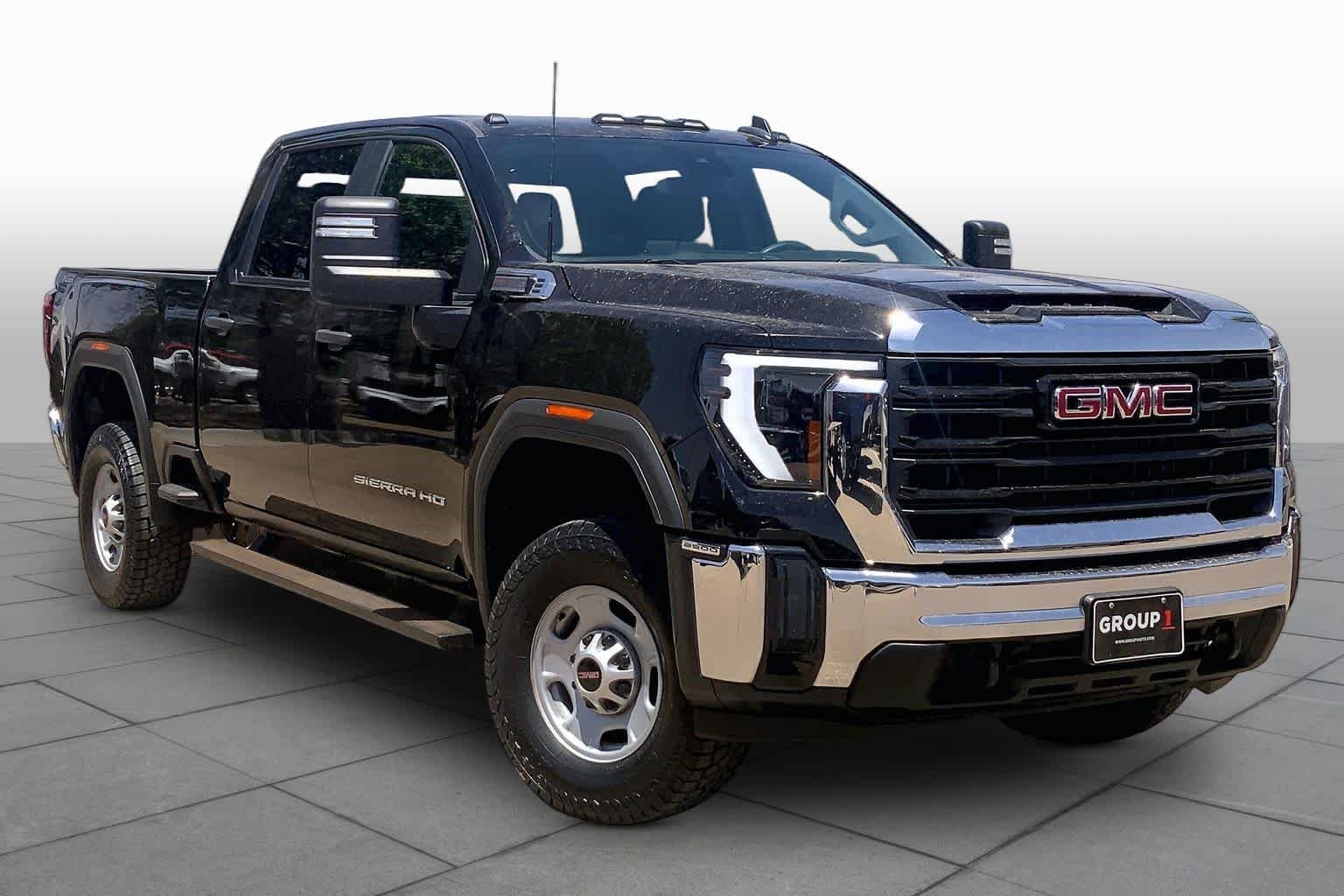Used 2024 Onyx Black GMC Pro image 3