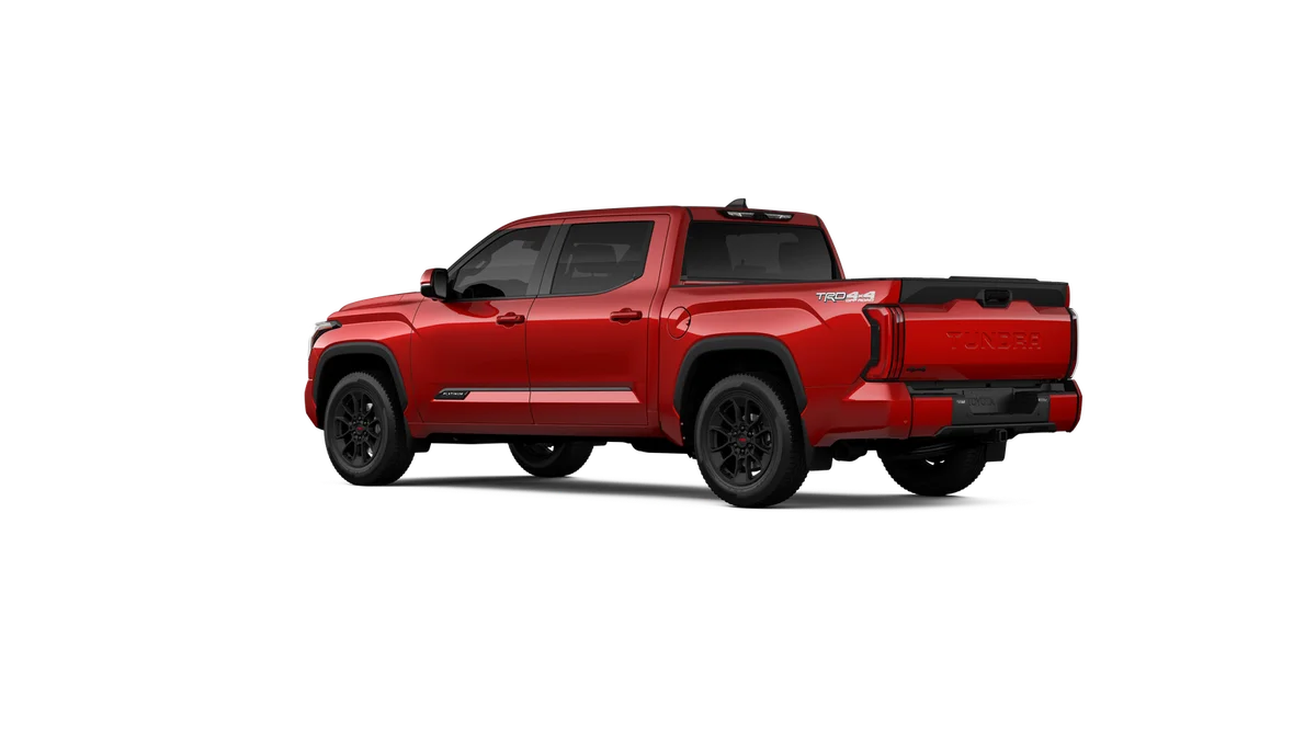 New 2026 Supersonic Red Toyota Platinum image 21