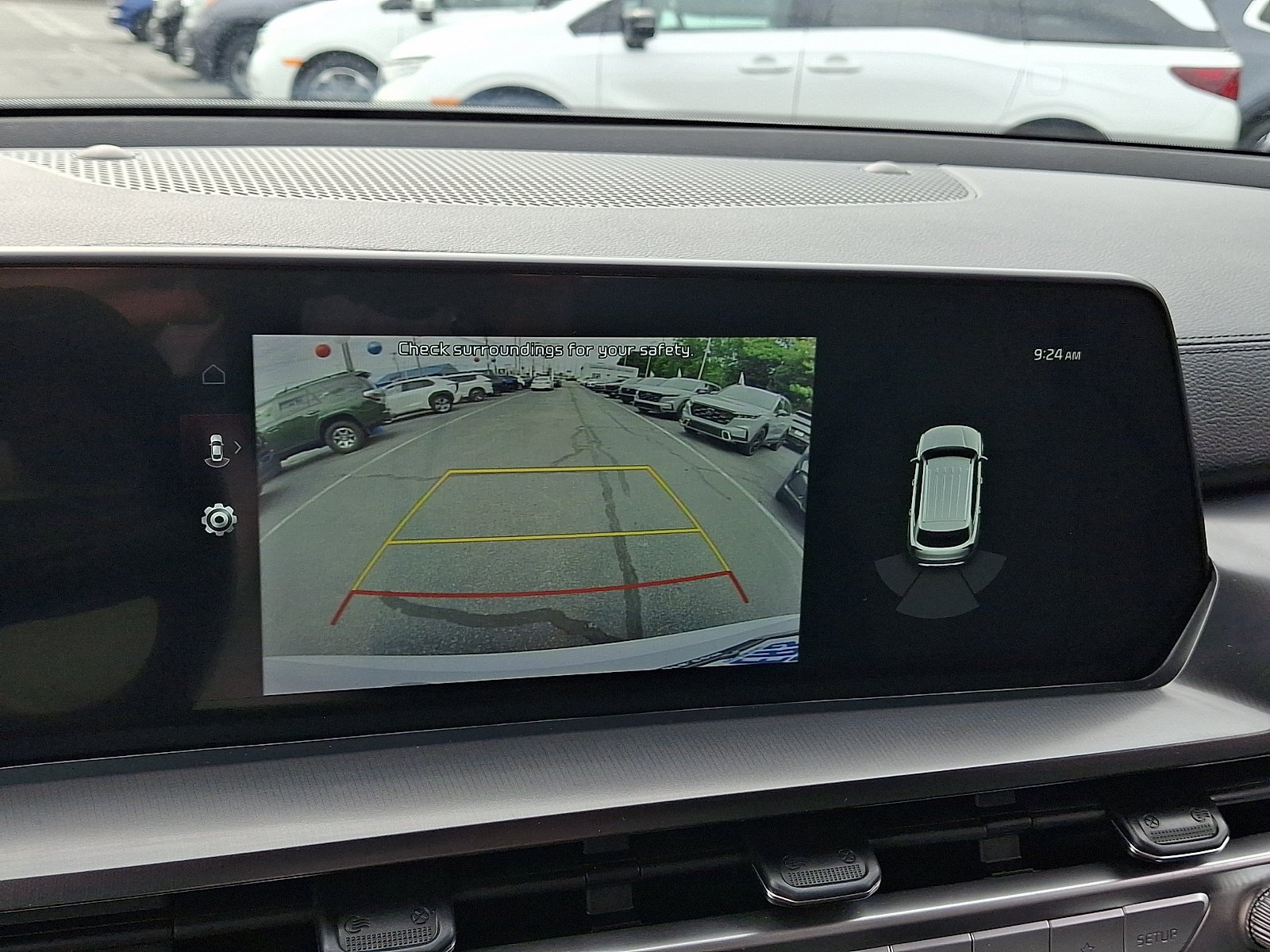 Used 2024 Glacial White Pearl Kia S image 17