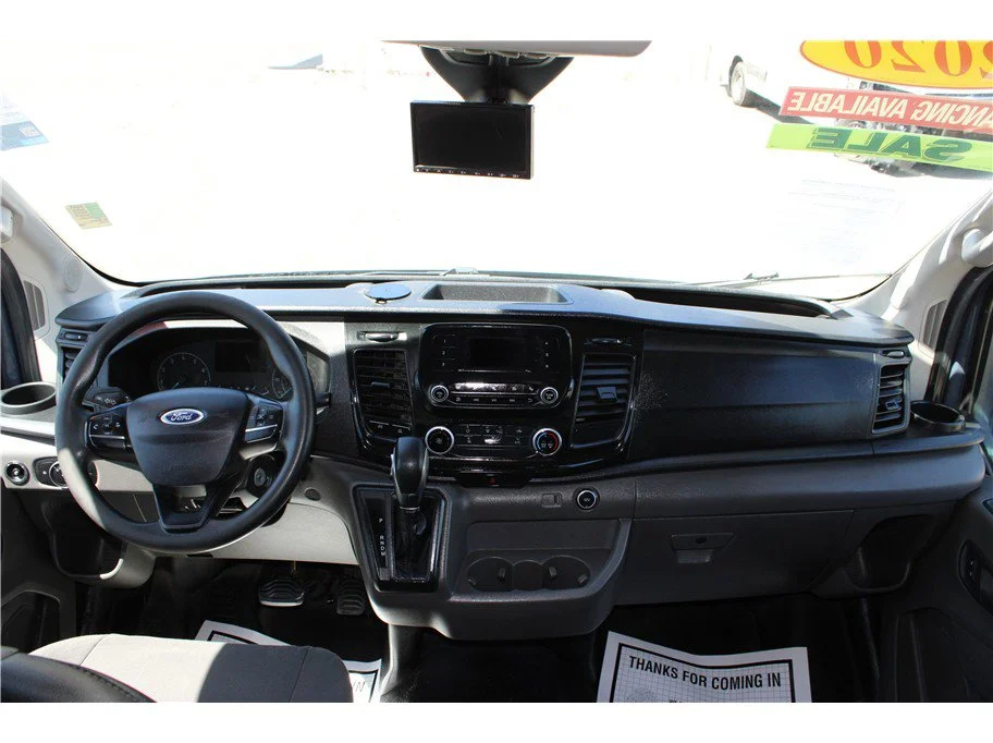 Used 2020 Gray Ford Extended Length High Roof Van 3D image 16