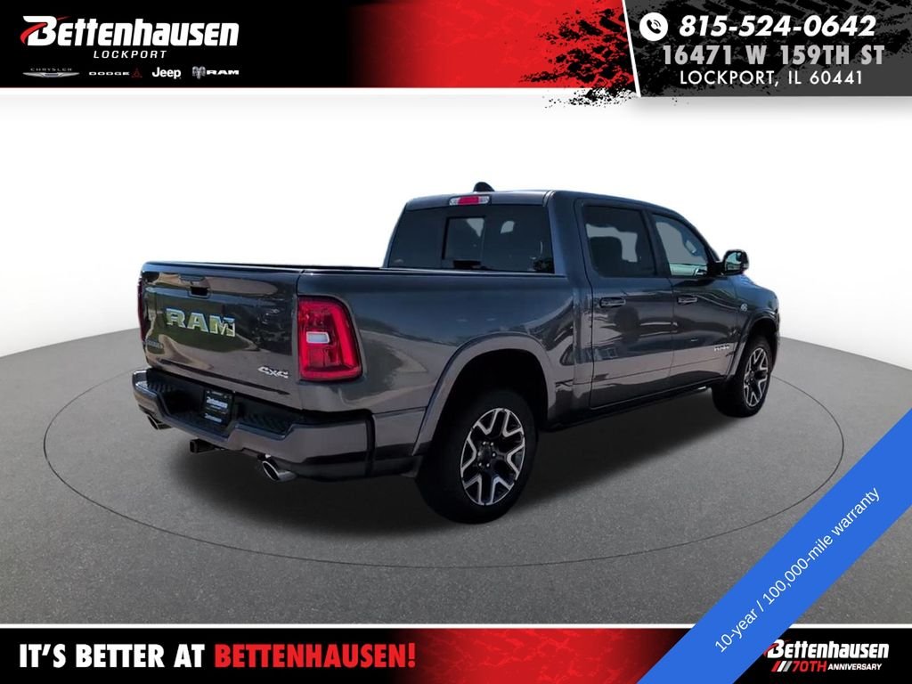 New 2026 Granite Crystal Metallic Clear-Coat Exterior Paint RAM LARAMIE image 6