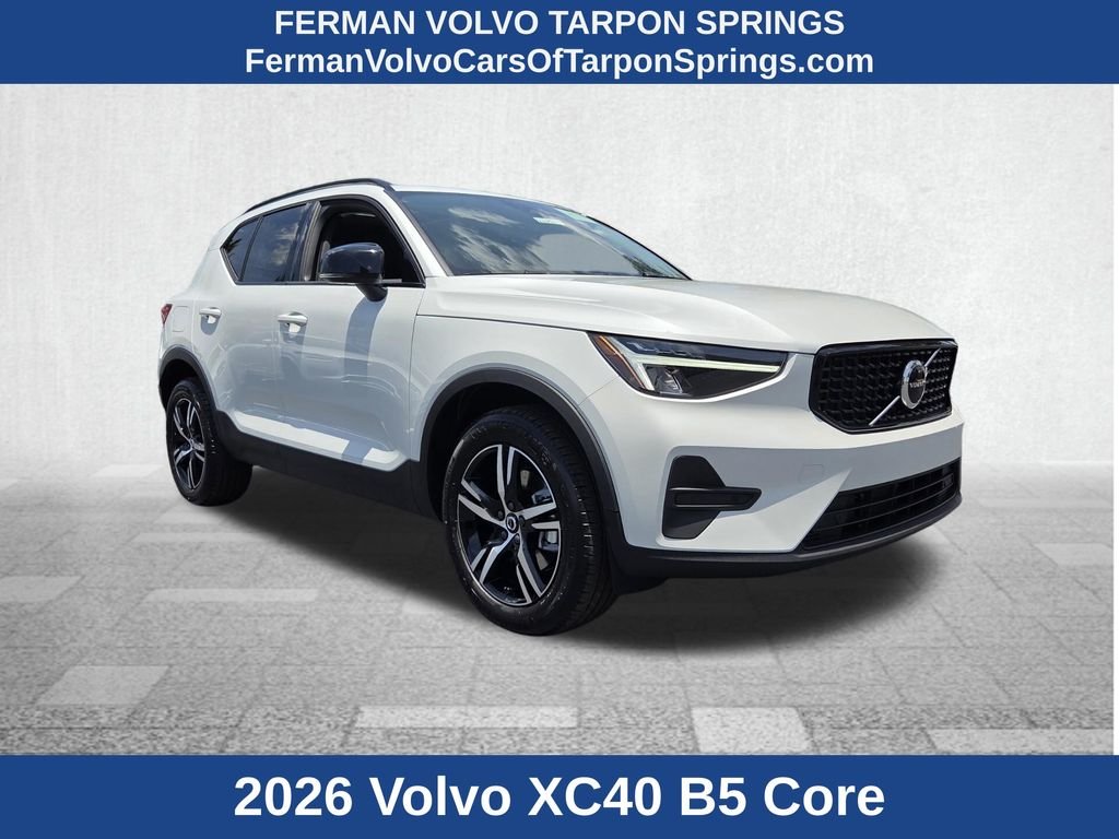 New 2026 Crystal White Volvo Core image 1