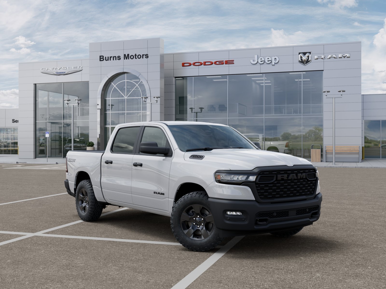 New 2026 Bright White Clear-Coat Exterior Paint RAM Warlock image 31