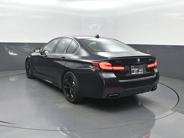 Used 2021 Black BMW M550i xDrive image 29