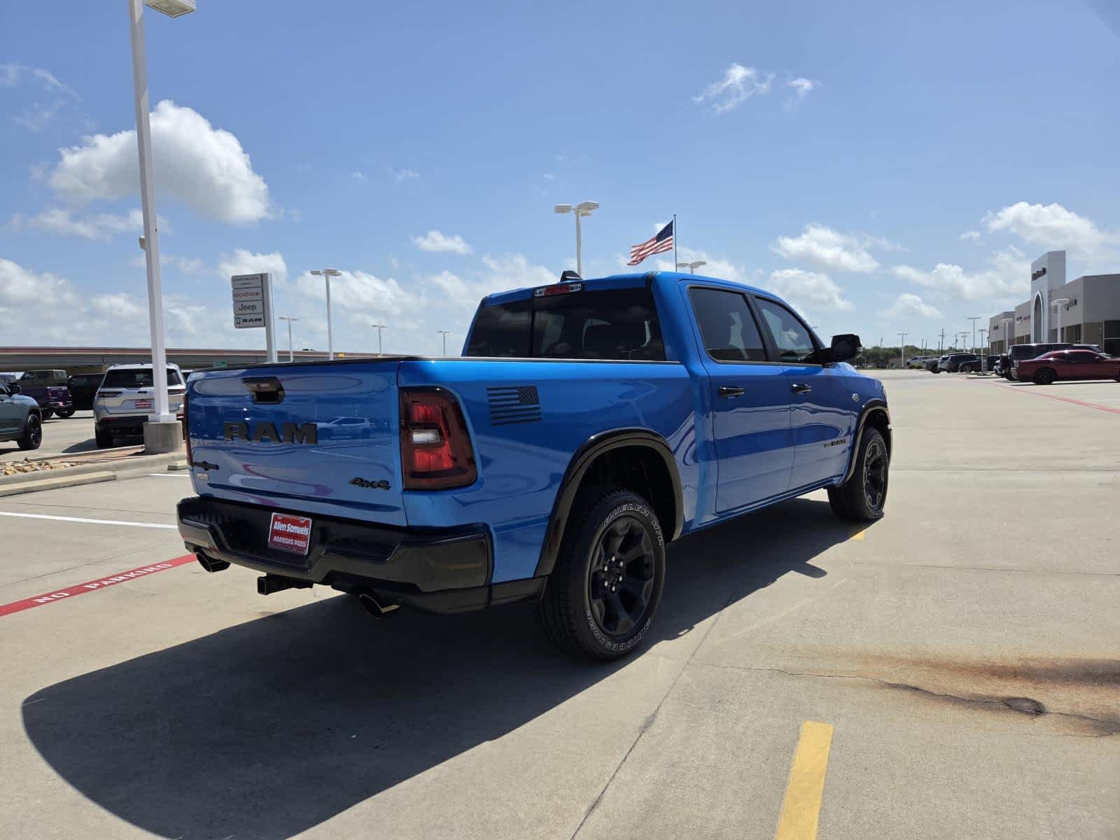 New 2026 Hydro Blue Pearl-Coat Exterior Paint RAM Lone Star image 5