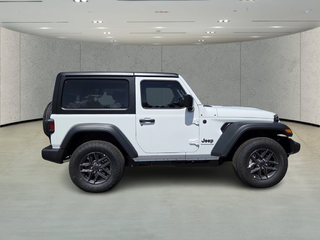 New 2026 Bright White Clear-Coat Exterior Paint Jeep Sport S image 2