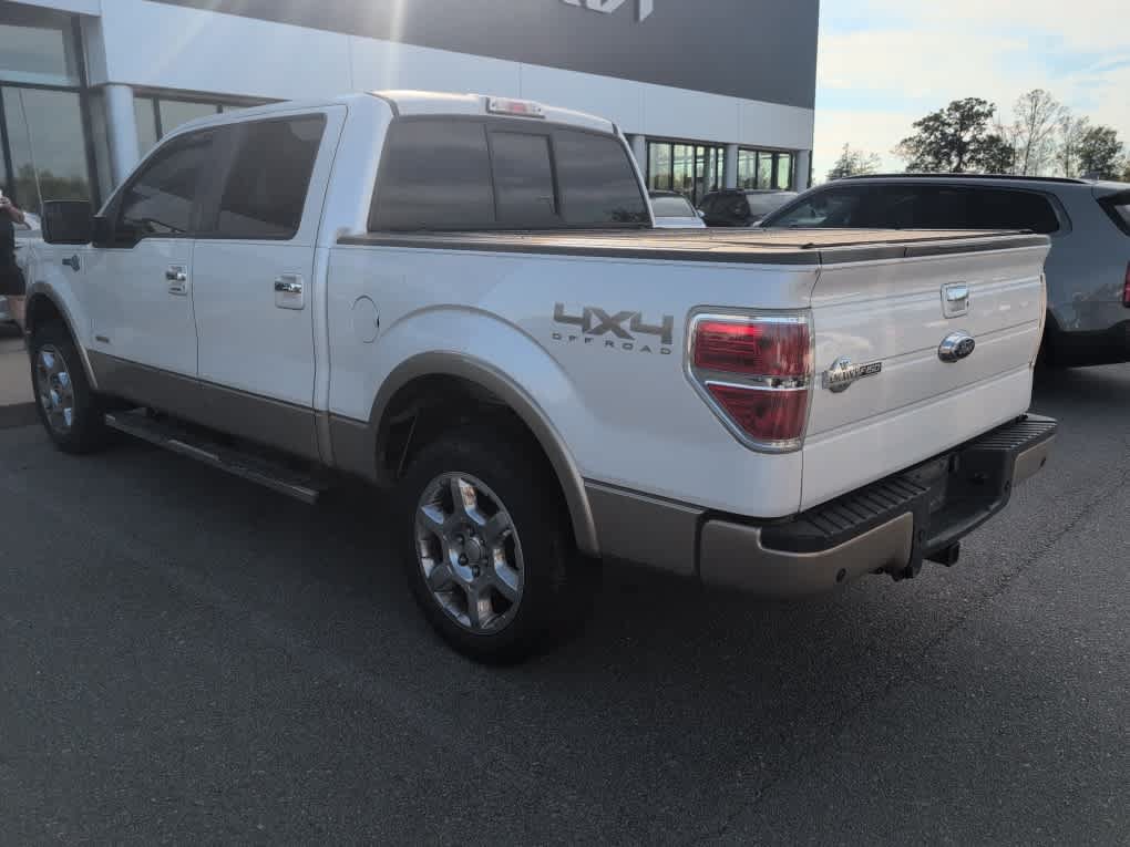 Used 2013 White Platinum Metallic Tri-Coat Ford King Ranch image 14