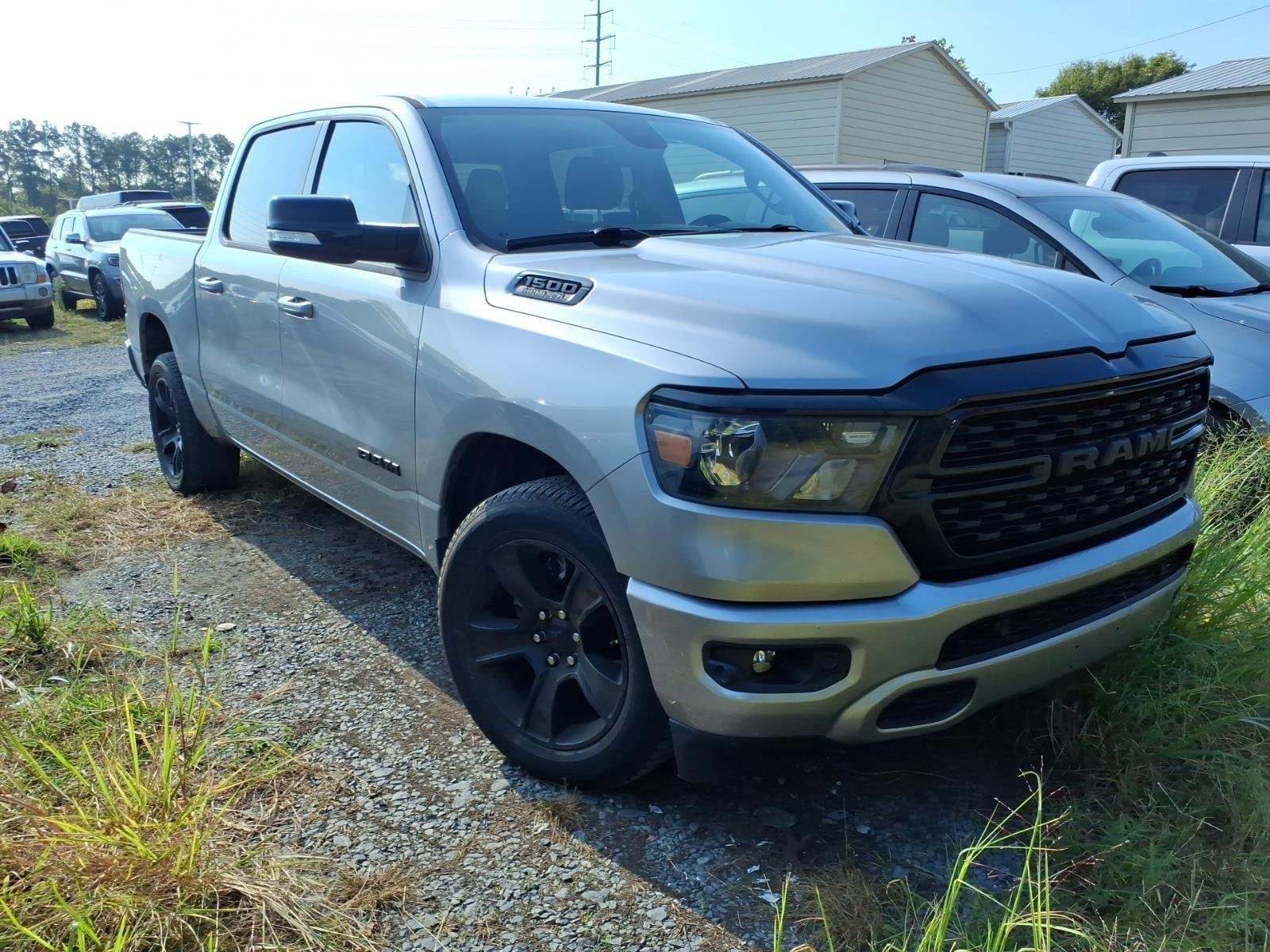 Used 2022 Billet Silver Metallic Clearcoat Ram Big Horn image 5