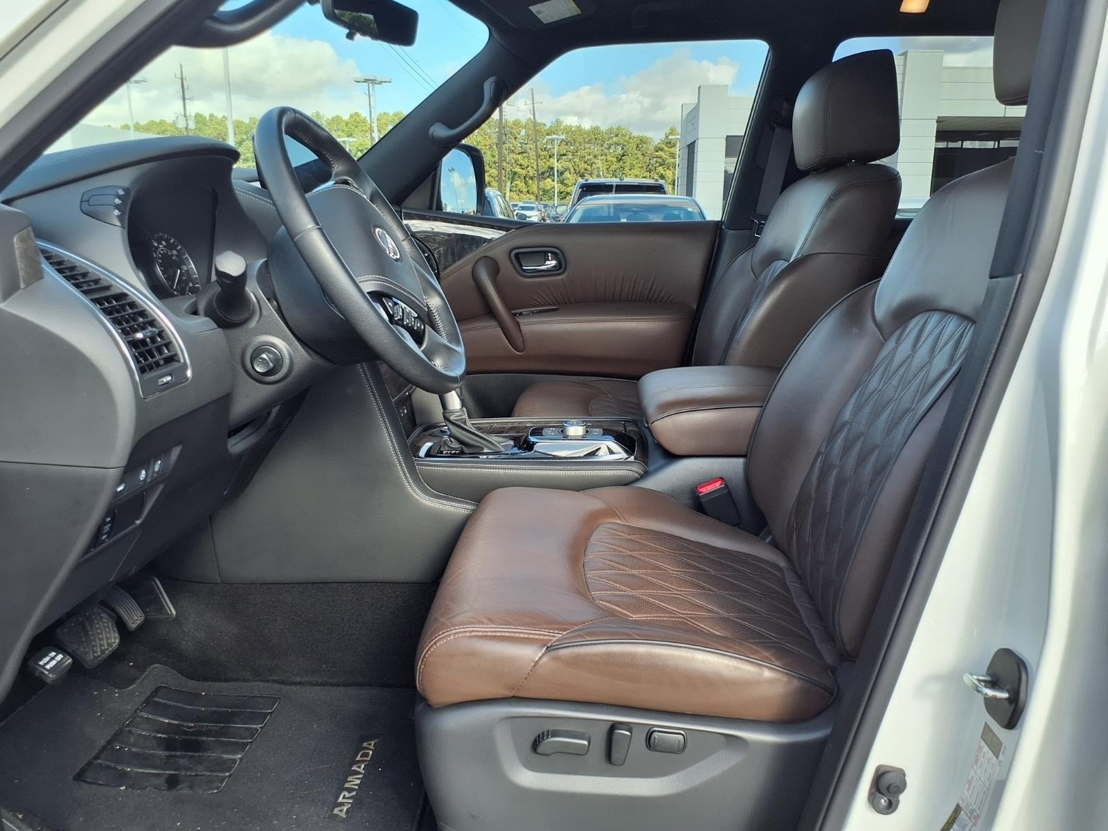 2022 Nissan Armada Platinum White at Price LeBlanc Nissan