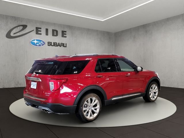 Used 2022 Red Metallic Ford Platinum image 14