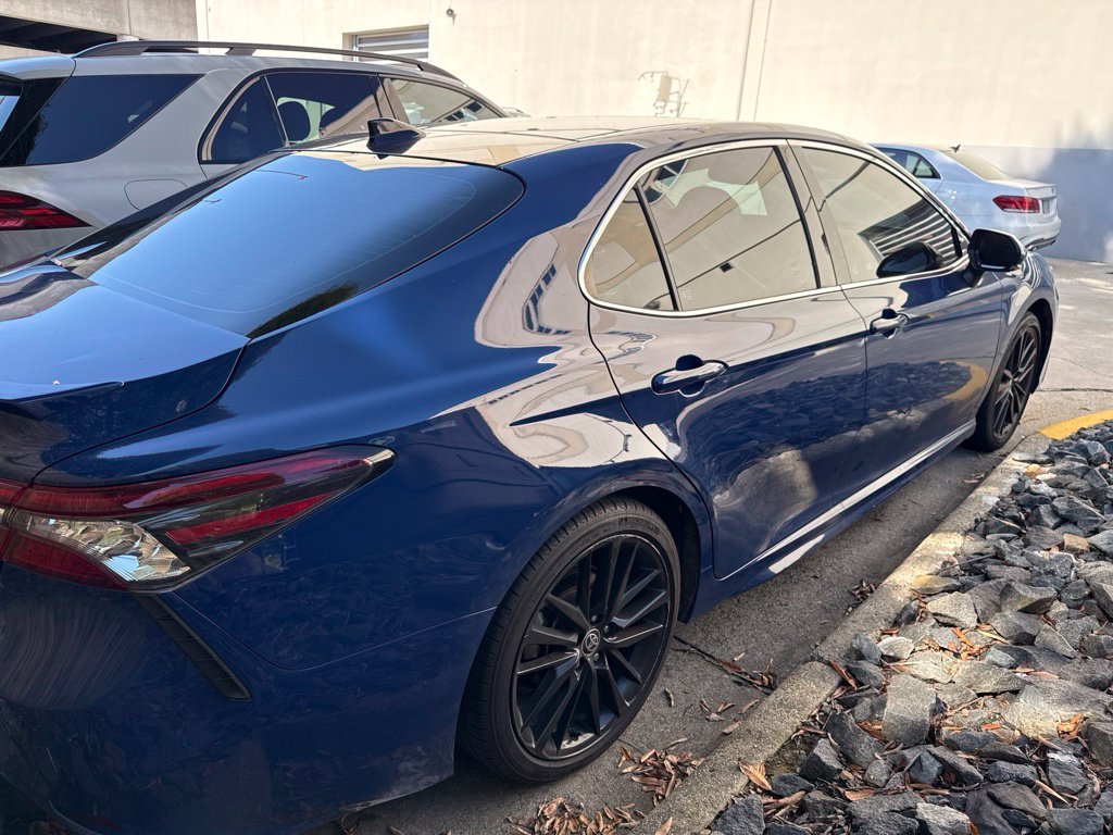 Used 2023 Blue Toyota XSE image 2