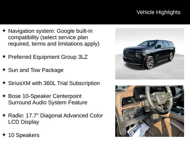 Certified Used 2025 Black Chevrolet High Country image 7