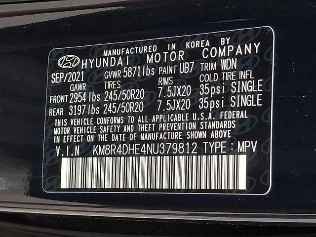 Used 2022 White Hyundai SEL image 30