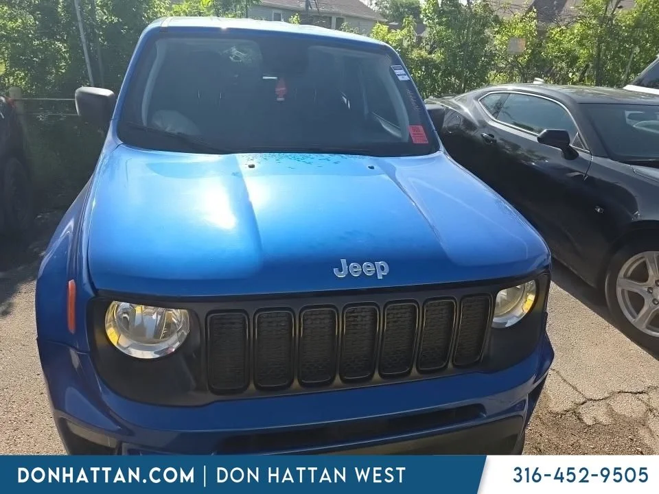Used 2020 Blue Jeep Sport image 6