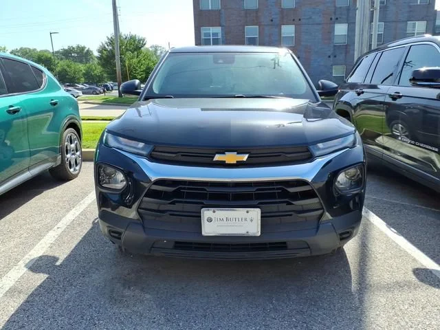 Used 2021 MOSAIC BLACK METALLIC Chevrolet LS image 2