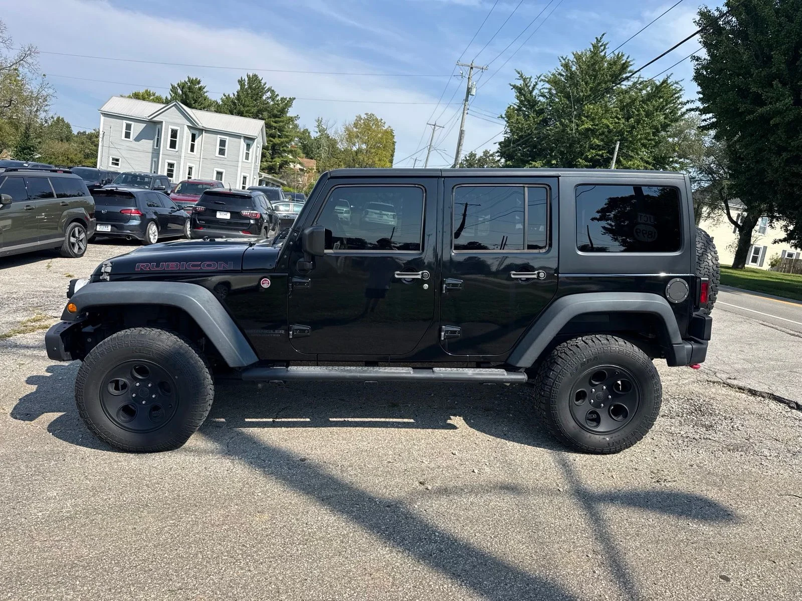 Used 2014 Black Jeep Unlimited Rubicon image 3