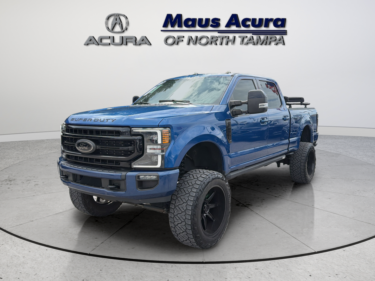 Used 2022 Blue Ford Lariat image 5