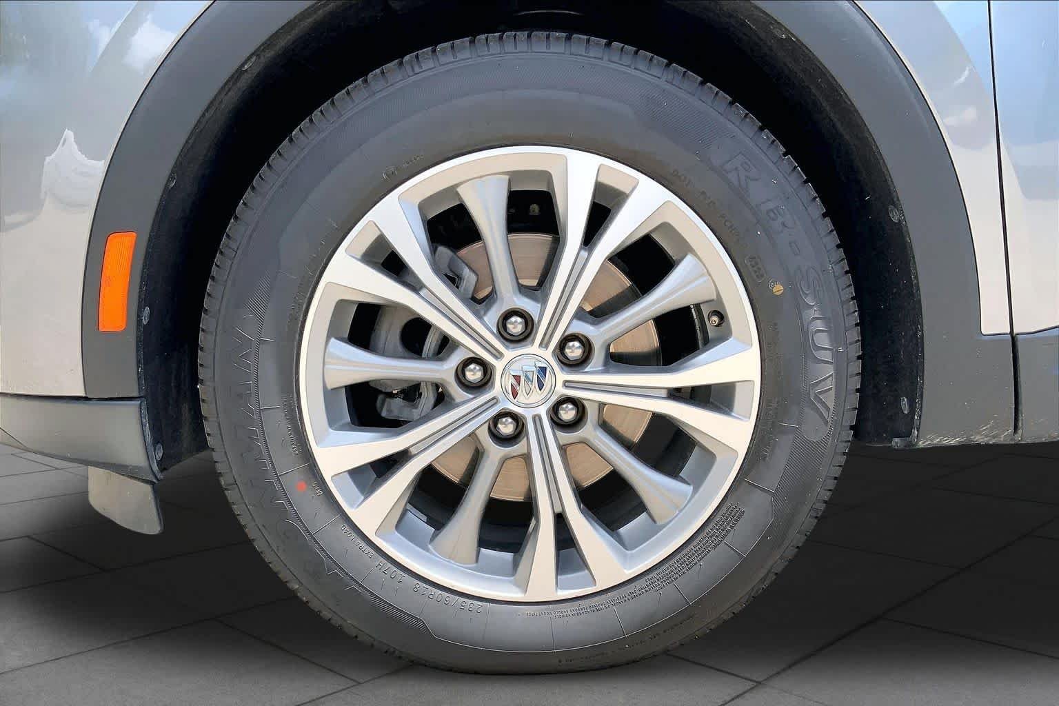 Used 2022 Satin Steel Metallic Buick Preferred image 11