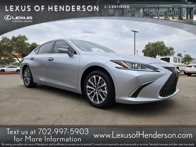 Certified Used 2025 Silver Lexus 350 image 1