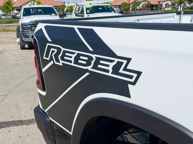 New 2026 Bright White Clear-Coat Exterior Paint RAM Rebel image 7