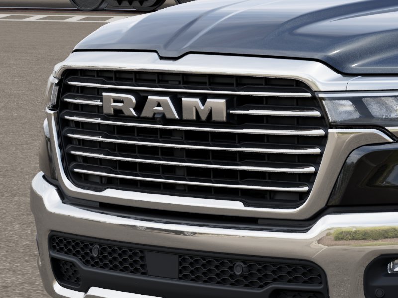 New 2026 Diamond Black Crystal Pearl-Coat Exterior Paint RAM Laramie image 7