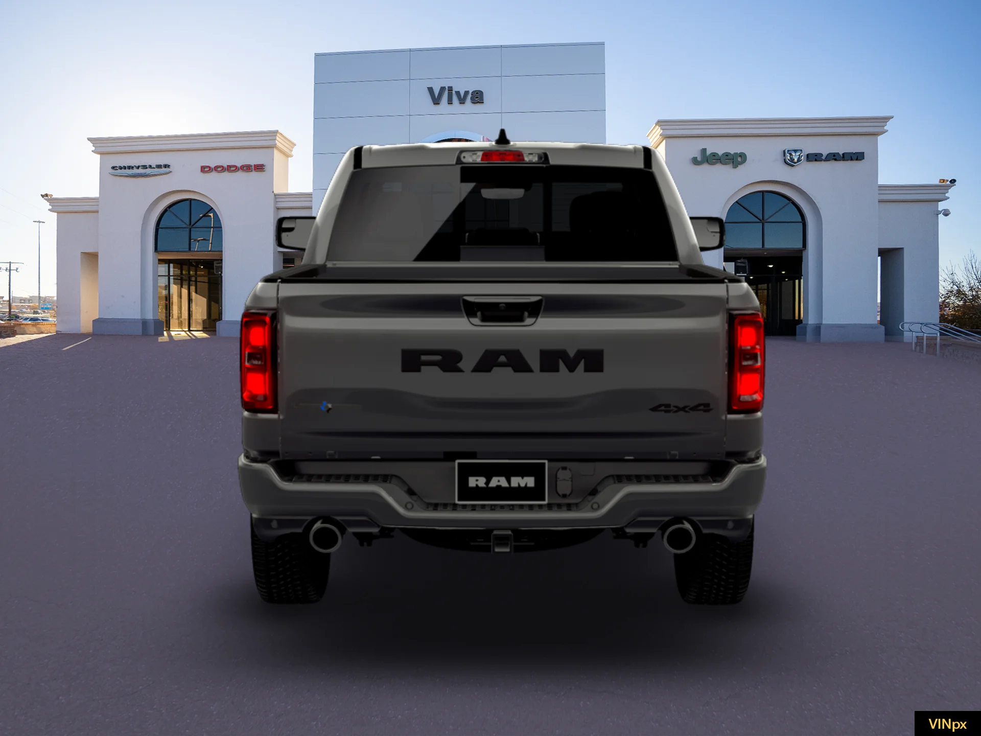 New 2026 Granite Crystal Metallic Clear-Coat Exterior Paint RAM LONE STAR image 6